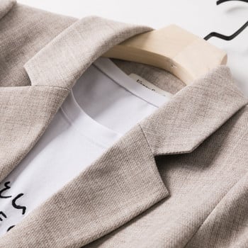 Γυναικείο μακρυμάνικο casual blazer 2023 Νέα μόδα επιχειρηματικό κορεάτικο στιλ Γυναικεία δουλειά Μπλέιζερ γραφείου Γυναικεία παλτό Φθινοπωρινό μπουφάν