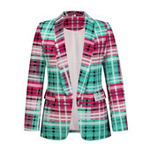 Proljetna jesenska moda Novi ženski tanki mrežasti sako u boji Uredska dama Sako s jednim gumbom Djevojka Ležerni kaput Poklon za zabavu