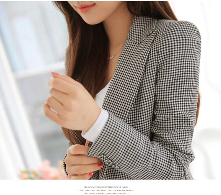 2023. Proljetno-jesenska modna jakna sako Žensko odijelo Europsko radno OL Tanko odijelo Sako dugih rukava Mujer Gornja odjeća sako 02