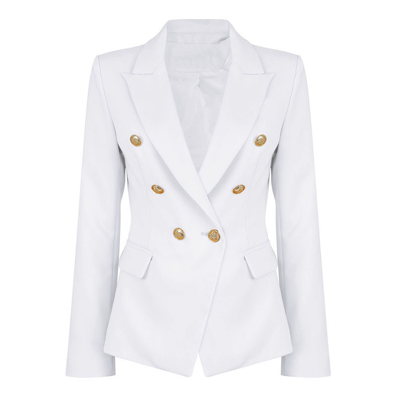 Γυναικείο Blazer μακρυμάνικο Blaser Γυναικείο σακάκι Γυναικείο Γυναικείο Blazer Femme Ροζ Λευκό Μαύρο Blazer Φθινοπωρινή Άνοιξη