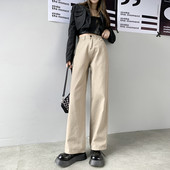 ZOENOVA Straight Leg Jeans για Γυναικεία Ψηλόμεση 2022 Trend Denim Παντελόνι Mom Jean Baggy Pants Casual Comfort Παντελόνι Oversize