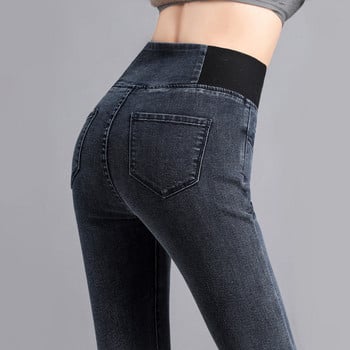 Τζιν Oversize 26-38 Slim Denim Παντελόνι Γυναικείο Ψηλόμεσο Skinny Jean Vintage Wash Pencil Stretch Vaqueros Κολάν Pantalones