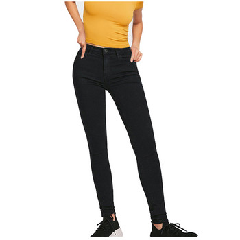 Γυναικεία Skinny Jeans Fashion High Waist Elastic Stretch Ripped High Street Γυναικείο τζιν παντελόνι μολύβι