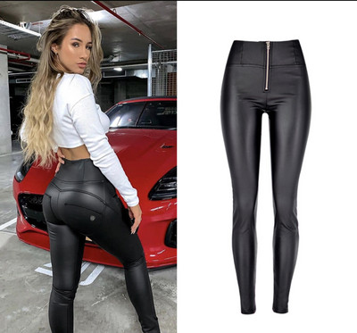 Magas derekú Push Up Farmer Női Utcai ruházat Skinny Farmer Nadrág Kék Stretch Spandex Ceruza Jeggings Tréningruha Spodnie Damskie