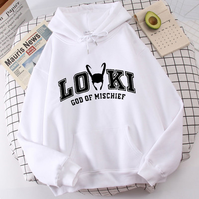 Marvel Superhero Loki Anime Hoodie Γυναικεία Rocky Prank God Cartoon Hoodie Ανδρικά Unisex Casual Street Fashion Winter Hoodie