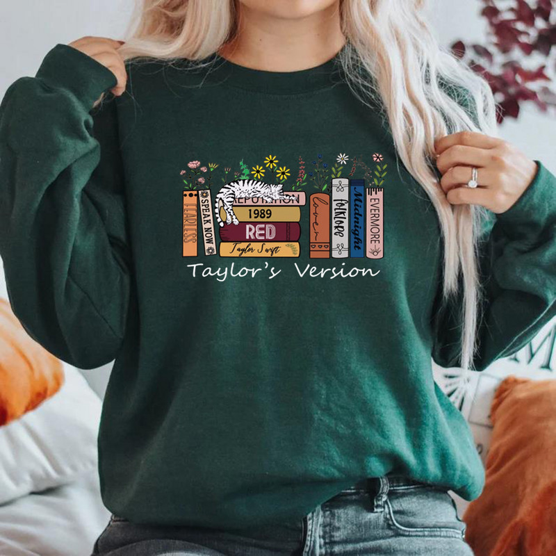 Taylori versioon Pusa muusika Albumid Raamatutena Pusad Naiste Pusad Retro pikkade varrukatega pulloverid Albumid Kaup fännidele