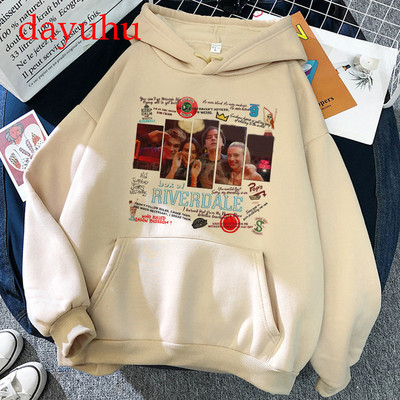 Fashion Riverdale Southside Serpents Harajuku Snake Hoodies Ullzang Funny Cartoon Oversized Sweatshirt Streetwear Hoody Ženski
