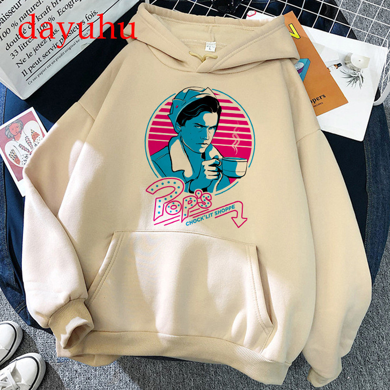 Fashion Riverdale Southside Serpents Harajuku Snake Hoodies Ullzang Funny Cartoon Oversized Sweatshirt Streetwear Hoody Ženski