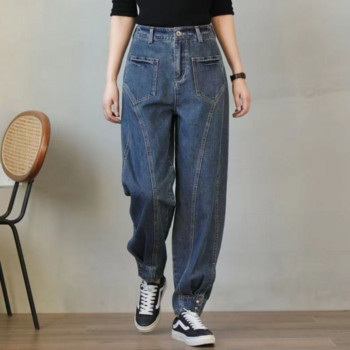 Casual Pants Flare Jeans Γυναικείο φαρδύ παντελόνι Urban Jean Baggy Ρούχα Άνοιξη 2023 Γυναικείο vintage ένδυμα παντελόνι μόδας