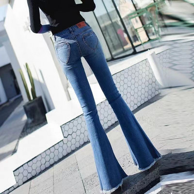 2023. aasta uued naiste elastsed kõrge vöökohaga kitsad teksad Moodsad naiste ühevärvilised taskumoodsed teksad Slim Fit Stretch Denim Pant y2k