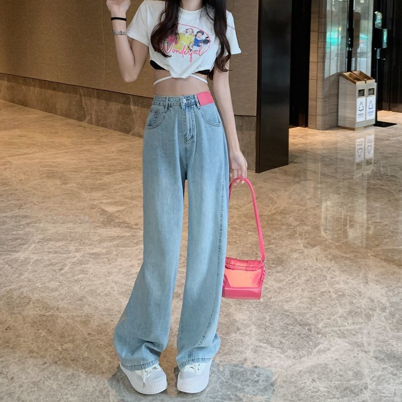 Φαρδύ παντελόνι καουμπόικο παντελόνι για γυναικεία ρούχα Τζιν Y2k Γυναικεία ρούχα 2023 Ψηλόμεσο τζιν Γυναικεία Ρούχα της δεκαετίας του '90 Harajuku Μόδα