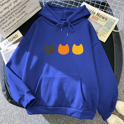 Anime Romantic Killer Hoodies Anzu Hoshino Cat Winter Warm Women Hoodie Άνοιξη/Φθινόπωρο Unisex Φούτερ Vintage Kawaii Sudaderas