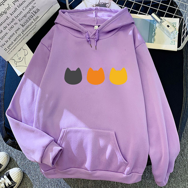 Anime Romantic Killer Hoodies Anzu Hoshino Cat Winter Warm Women Hoodie Άνοιξη/Φθινόπωρο Unisex Φούτερ Vintage Kawaii Sudaderas