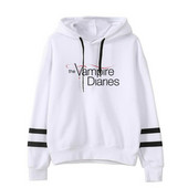 Μόδα Γυναικείες φούτερ Αθλητικά ρούχα The Vampire Diaries Γυναικεία φούτερ με στάμπες Casual μακρυμάνικο πουλόβερ πουλόβερ μπλούζες