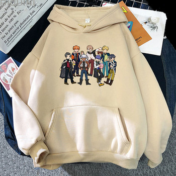 Obey Me Anime Hoodie Свободен естетичен Harajuku Kawaii Clothes Суитшърт с комичен принт Дамски моден пуловер с дълъг ръкав Анцуг