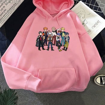 Obey Me Anime Hoodie Свободен естетичен Harajuku Kawaii Clothes Суитшърт с комичен принт Дамски моден пуловер с дълъг ръкав Анцуг