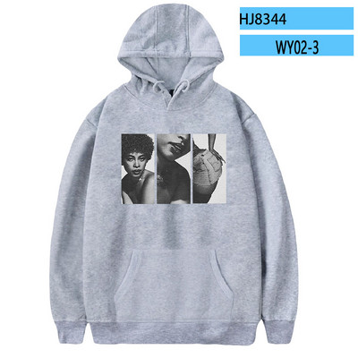 Ice Spice φούτερ με κουκούλα Μόδα Γυναικεία Άνδρας Προσωποποιημένη με κουκούλα Τραγουδιστής πουλόβερ με εκτύπωση Streetwear Idol Casual Kpop Retro