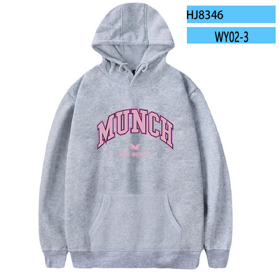 Ice Spice φούτερ με κουκούλα Μόδα Γυναικεία Άνδρας Προσωποποιημένη με κουκούλα Τραγουδιστής πουλόβερ με εκτύπωση Streetwear Idol Casual Kpop Retro