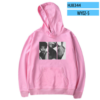 Ice Spice φούτερ με κουκούλα Μόδα Γυναικεία Άνδρας Προσωποποιημένη με κουκούλα Τραγουδιστής πουλόβερ με εκτύπωση Streetwear Idol Casual Kpop Retro