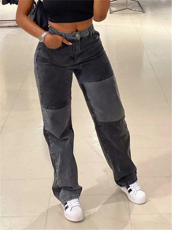 Streetwear Γυναικεία τζιν Γυναικεία μόδα Φαρδιά συνονθύλευμα Harajuku Αισθητικό παντελόνι Τζιν για γυναίκες Ψηλόμεσο τζιν τζιν 90s