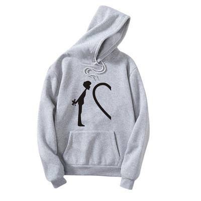 Φούτερ για γυναίκες για ζευγάρια Φούτερ σε σχήμα καρδιάς Sudaderas De Mujer Φούτερ με φούτερ σε σχήμα καρδιάς