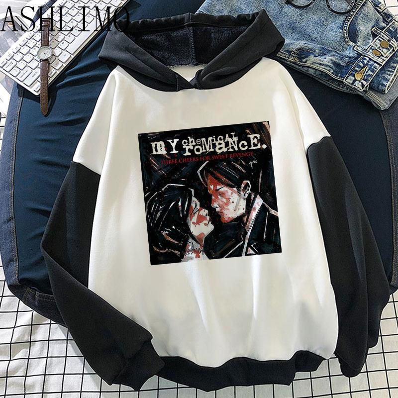 Rock My Chemical Romance Hoodies Φούτερ 2022 Γυναικεία μπλούζα χειμερινής στάμπας Μόδας Unisex Harajuku Oversize Πουλόβερ