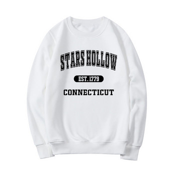 Stars Hollow Sweatshirt Gilmore Girls TV Show Sweatshirts Dragonfly Inn Hoodie Дамски графични суичъри с качулка с дълъг ръкав Потници