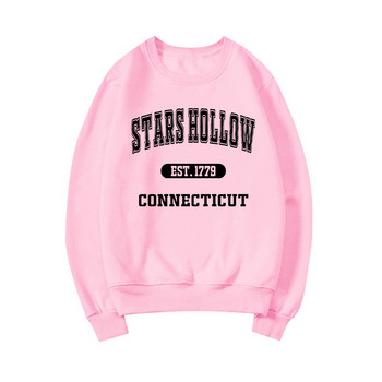 Stars Hollow Sweatshirt Gilmore Girls TV Show Sweatshirts Dragonfly Inn Hoodie Дамски графични суичъри с качулка с дълъг ръкав Потници