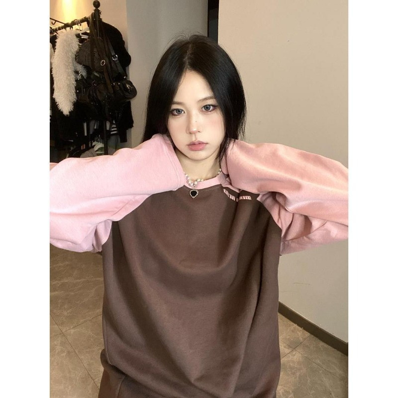 Deeptown Harajuku Κορεατικού στυλ πουλόβερ Φούτερ με φούτερ μόδας μεγάλου μεγέθους Vintage αισθητικής φούτερ με μακρυμάνικα γυναικεία ρούχα