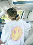 Σήμερα θα είναι μια καλή μέρα Happy Face Γυναικεία μακρυμάνικη Προσωπικότητα Μόδα Φούτερ για όλα τα μαθηματικά Casual γυναικεία ρούχα