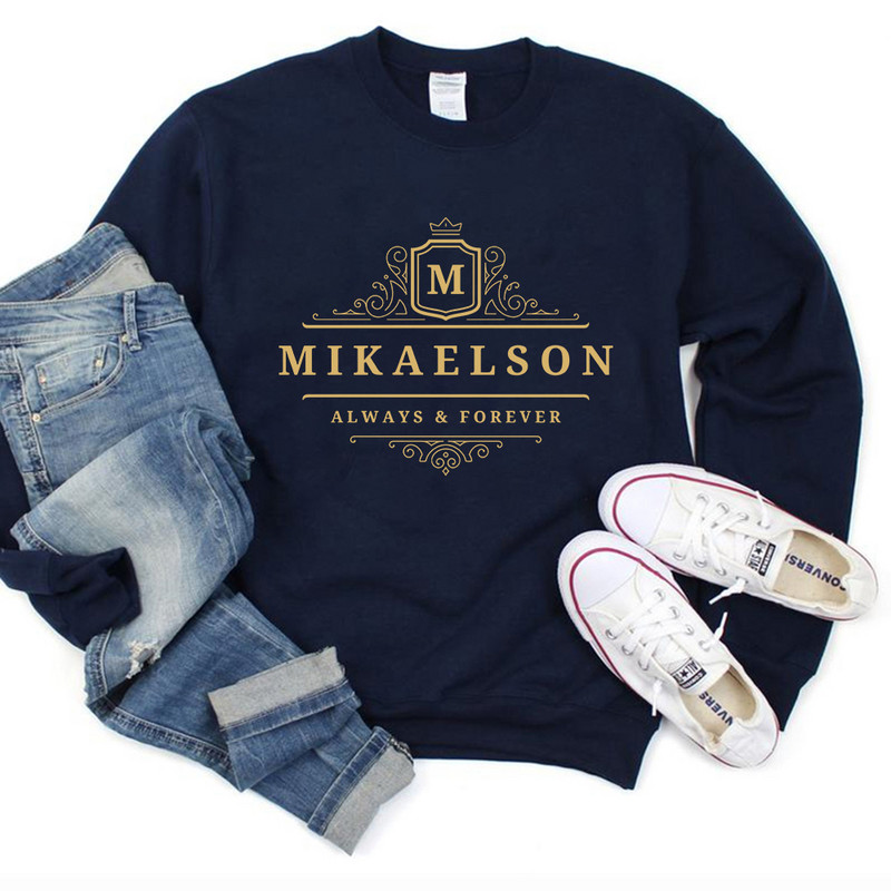 Mikaelson Alati ja igavesti dressipluus Original Vampires kapuuts Mystic Falls Jumper Vampire Diaries TVD Crewneck dressipluusid