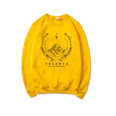 Velaris Φούτερ The Night Court Hoodies Court of Thorns and Roses Γυναικεία φούτερ με κουκούλα SJM City of Starlight Pullovers Top