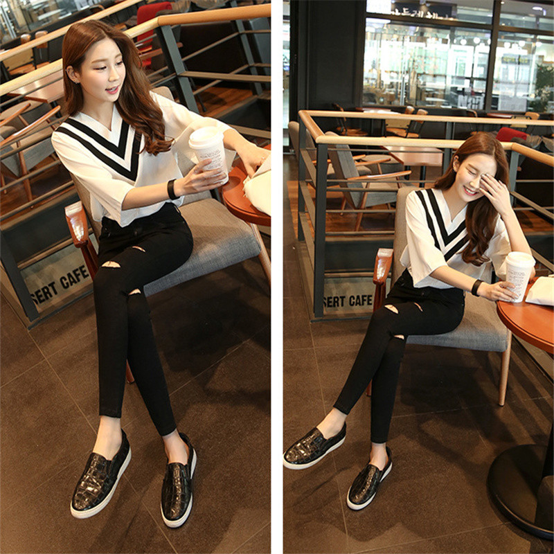 2023 Ženske traperice crne traperice visokog struka traperice Boyfriend traperice ženske vintage djevojke s rupama uske poderane traper hlače olovka