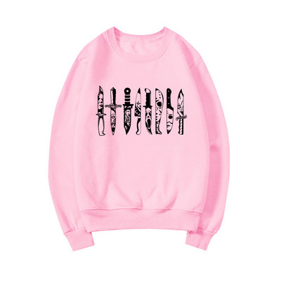 Φούτερ με μαχαίρια ταινιών τρόμου Halloween Hoodie τρόμου Ανδρικά γυναικεία μακρυμάνικα φούτερ Halloween Movie Πουλόβερ Streetwear Top