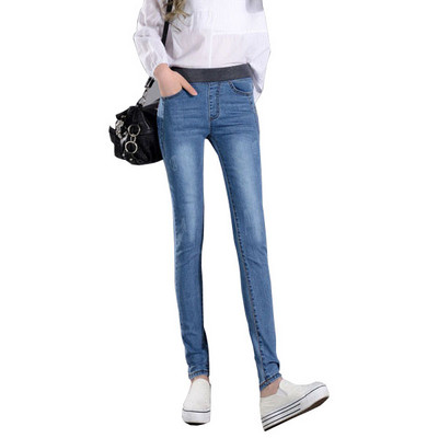 Γυναικείο τζιν 2022 Νέο θηλυκό casual ελαστικό τζιν τζιν Μέγεθος 38 Slim τζιν μακρύ μολύβι Παντελόνι Γυναικείο παντελόνι