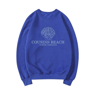 Cousins Beach Sweatshirt The Summer I Turned Pretty Sweatshirts Ženske majice s kapuljačom Sweatshirt inspiriran TV emisijom Vintage majice s kapuljačom