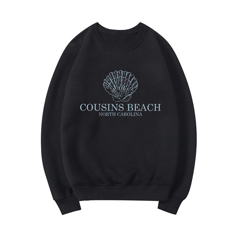 Cousins Beach Sweatshirt The Summer I Turned Pretty Sweatshirts Ženske majice s kapuljačom Sweatshirt inspiriran TV emisijom Vintage majice s kapuljačom
