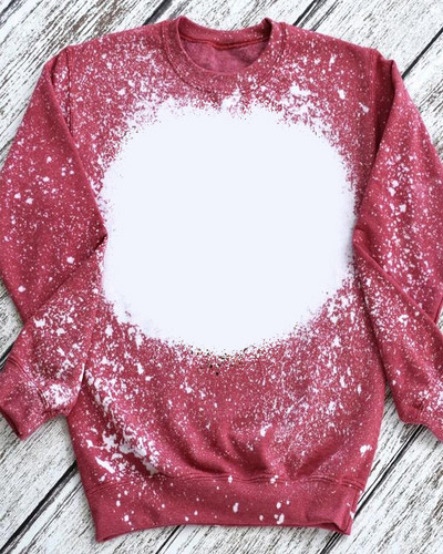 Sublimation Blank μακρυμάνικο μπλουζάκι Γυναικείο φούτερ Φαρδιά σέξι ρούχα πουλόβερ με λαιμόκοψη για προσαρμοσμένη εκτύπωση Εικόνα λογότυπου