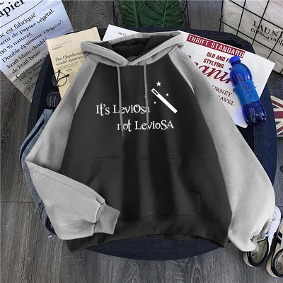 Γυναικείες φούτερ Hipster Streetwear 2022 It's Leviosa Magic Fleece Casual Hoodies Γυναικεία φθινοπωρινή φόρμα Harajuku, επώνυμη κουκούλα