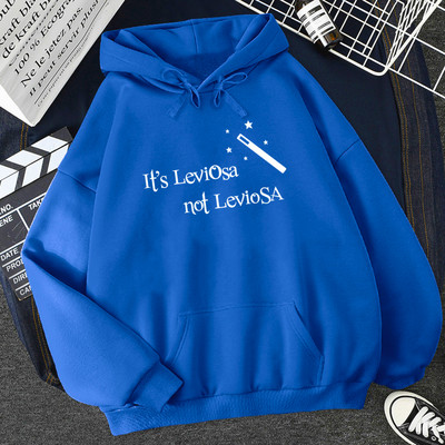 Γυναικείες φούτερ Hipster Streetwear 2022 It's Leviosa Magic Fleece Casual Hoodies Γυναικεία φθινοπωρινή φόρμα Harajuku, επώνυμη κουκούλα