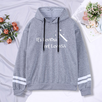 Γυναικείες φούτερ Hipster Streetwear 2022 It's Leviosa Magic Fleece Casual Hoodies Γυναικεία φθινοπωρινή φόρμα Harajuku, επώνυμη κουκούλα