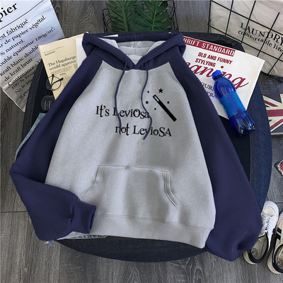Γυναικείες φούτερ Hipster Streetwear 2022 It's Leviosa Magic Fleece Casual Hoodies Γυναικεία φθινοπωρινή φόρμα Harajuku, επώνυμη κουκούλα