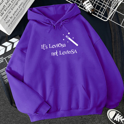 Γυναικείες φούτερ Hipster Streetwear 2022 It's Leviosa Magic Fleece Casual Hoodies Γυναικεία φθινοπωρινή φόρμα Harajuku, επώνυμη κουκούλα