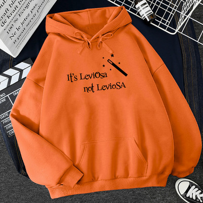 Γυναικείες φούτερ Hipster Streetwear 2022 It's Leviosa Magic Fleece Casual Hoodies Γυναικεία φθινοπωρινή φόρμα Harajuku, επώνυμη κουκούλα