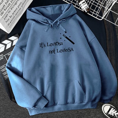 Γυναικείες φούτερ Hipster Streetwear 2022 It's Leviosa Magic Fleece Casual Hoodies Γυναικεία φθινοπωρινή φόρμα Harajuku, επώνυμη κουκούλα