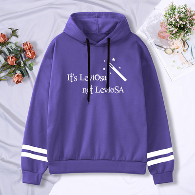 Γυναικείες φούτερ Hipster Streetwear 2022 It's Leviosa Magic Fleece Casual Hoodies Γυναικεία φθινοπωρινή φόρμα Harajuku, επώνυμη κουκούλα