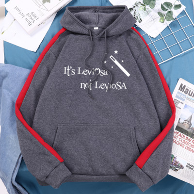 Γυναικείες φούτερ Hipster Streetwear 2022 It's Leviosa Magic Fleece Casual Hoodies Γυναικεία φθινοπωρινή φόρμα Harajuku, επώνυμη κουκούλα