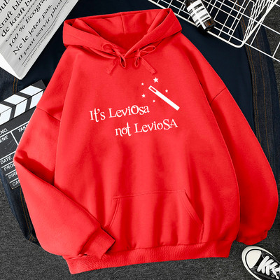Γυναικείες φούτερ Hipster Streetwear 2022 It's Leviosa Magic Fleece Casual Hoodies Γυναικεία φθινοπωρινή φόρμα Harajuku, επώνυμη κουκούλα