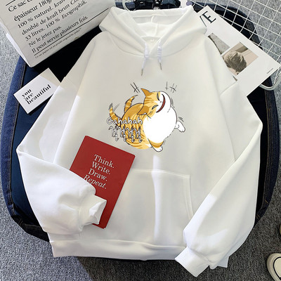 Cat Eleceed Anime Kawaii Φούτερ για κορίτσια με κουκούλα Γυναικεία φούτερ Cartoon Sudaderas Harajuku Fleece Κορεάτικα μπλουζάκια μόδας