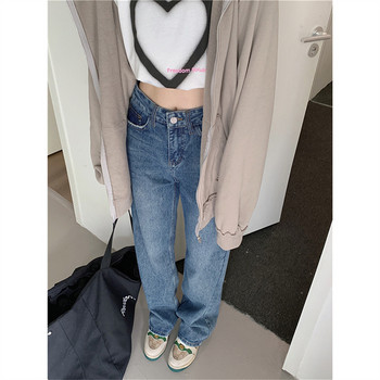 2023 Winter Y2k Fashion Women Harajuku Jeans Wide Leg Punk Loose Casual Denim Cargo Παντελόνι Φαρδύ Streetwear Long Trousers Tide